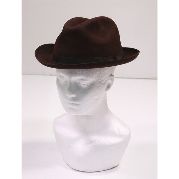 Christys London Other - Christys London Hand Made 100% Fine Fur Wool Felt Fedora Hat 7 1/4 - 59 cm